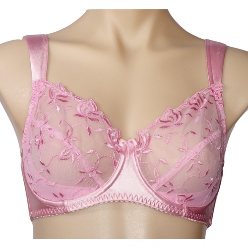 Embroidered Comfort Bra