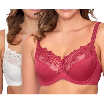Fayreform Coral Underwire Twin Pack Bras 