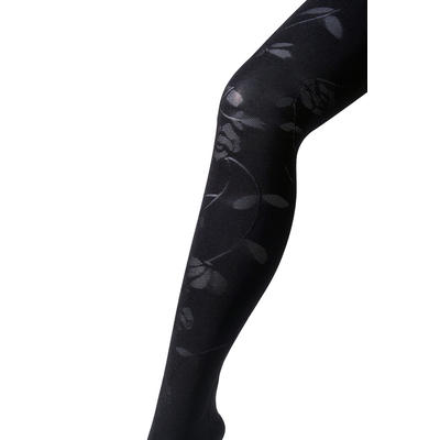 Patterned Opaque Stocking